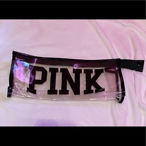 Victoria’s Secret PINK Transparent Bag with Zipper